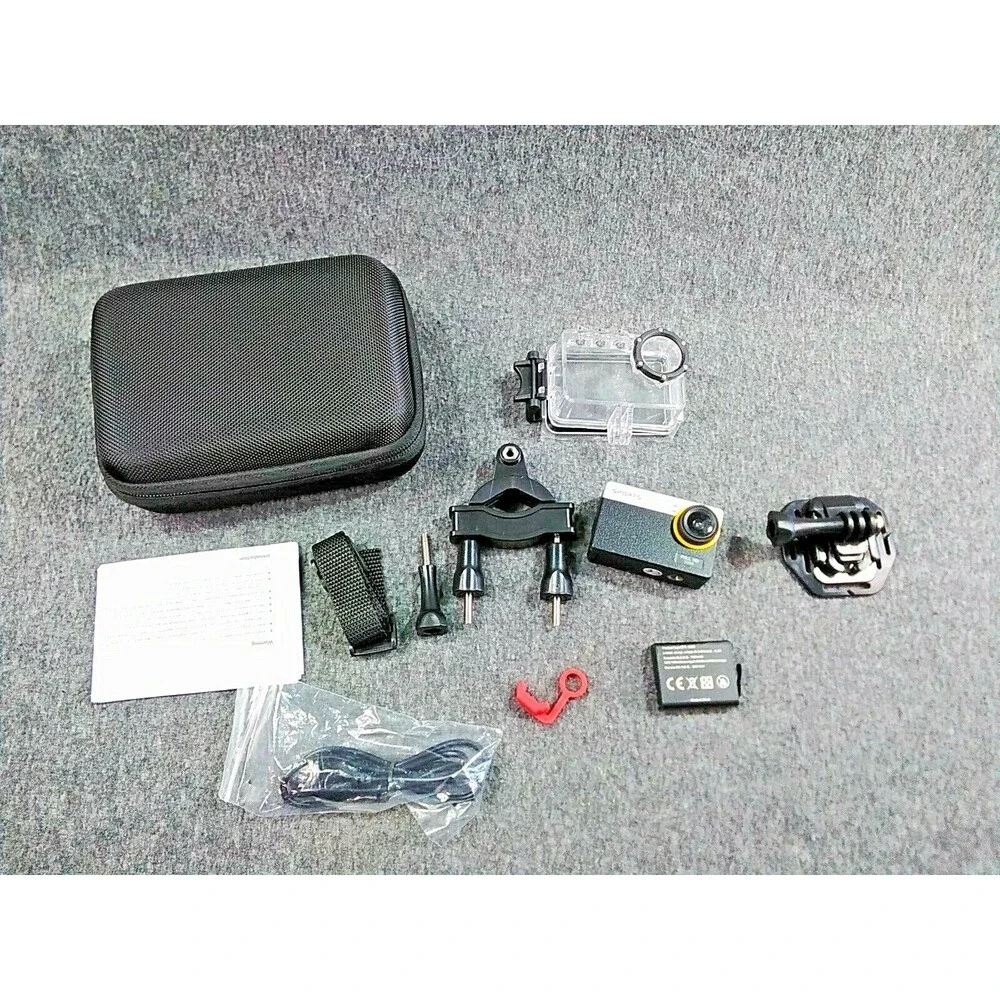 Waterproof Flip Action Sports Camera BUNDLE